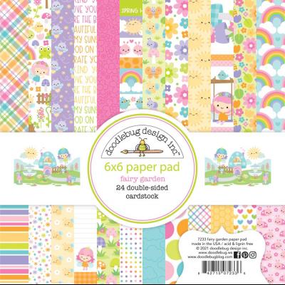 Doodlebug Fairy Garden Designpapier - Paper Pad
